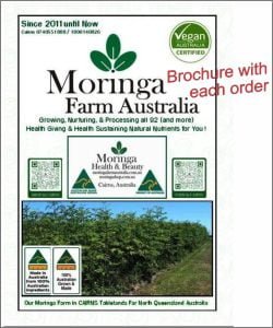Australian Moringa Botanical Material (Dried Leaf Form) – 100g. Raw agricultural product with traditional use