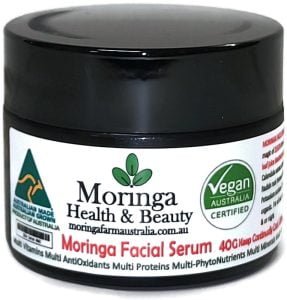AUSTRALIAN Moringa FACIAL SERUM - Anti-Oxidant intensive 40G