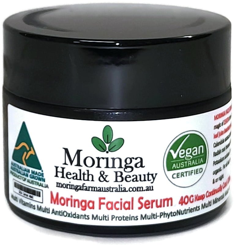 AUSTRALIAN Moringa FACIAL SERUM - Anti-Oxidant intensive 40G