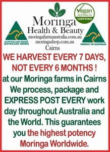 Australian Moringa Fresh Weekly Hand Harvested and Weekly Manufactured