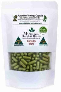 Australian Moringa Botanical Material – Encapsulated Form (140g | 265–300 units) Raw agricultural product with traditional use