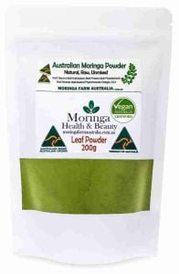 Australian Moringa Botanical Raw Material (Powdered Form) – 200g. Non-food agricultural product with traditional use