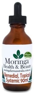 AUSTRALIAN Moringa REMEDIAL OIL (even for animals) 90ml - Systemic & Topical Healing Therapy