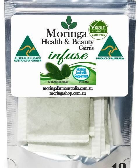 Moringa Australia Leaf T-Bag Peppermint 12