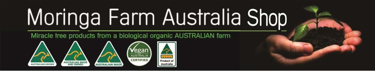 SHOP Australian, Organically Grown & Made Vegan Moringa HERE  (moringashop.com.au)