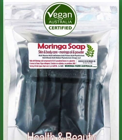 AUSTRALIAN Moringa SOAP 3 X 100G